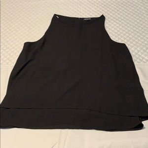 Dressy black tank/blouse.Flows and hangs beautiful